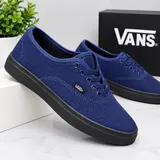 Double Sole Vans - Black/Blue/Maroon — image 2