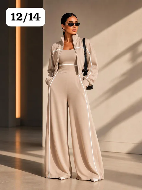 Quality Jumpsuit Set Lounge Wear