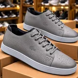 Lacoste Premium Casual Shoes Grey