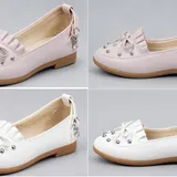 Kids Doll shoes Pink and White