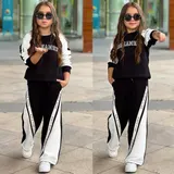 2pc wide leg warm dreamer track set — image 2